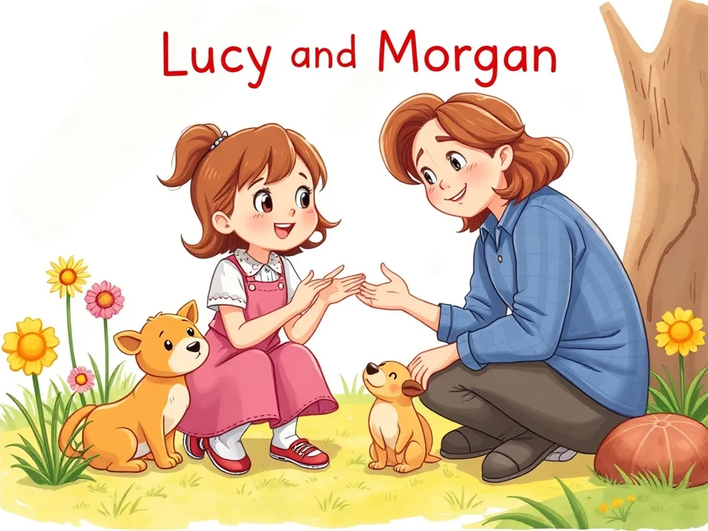 The Crystal Cave Chorus - Lucy and Morgan teaching new friends