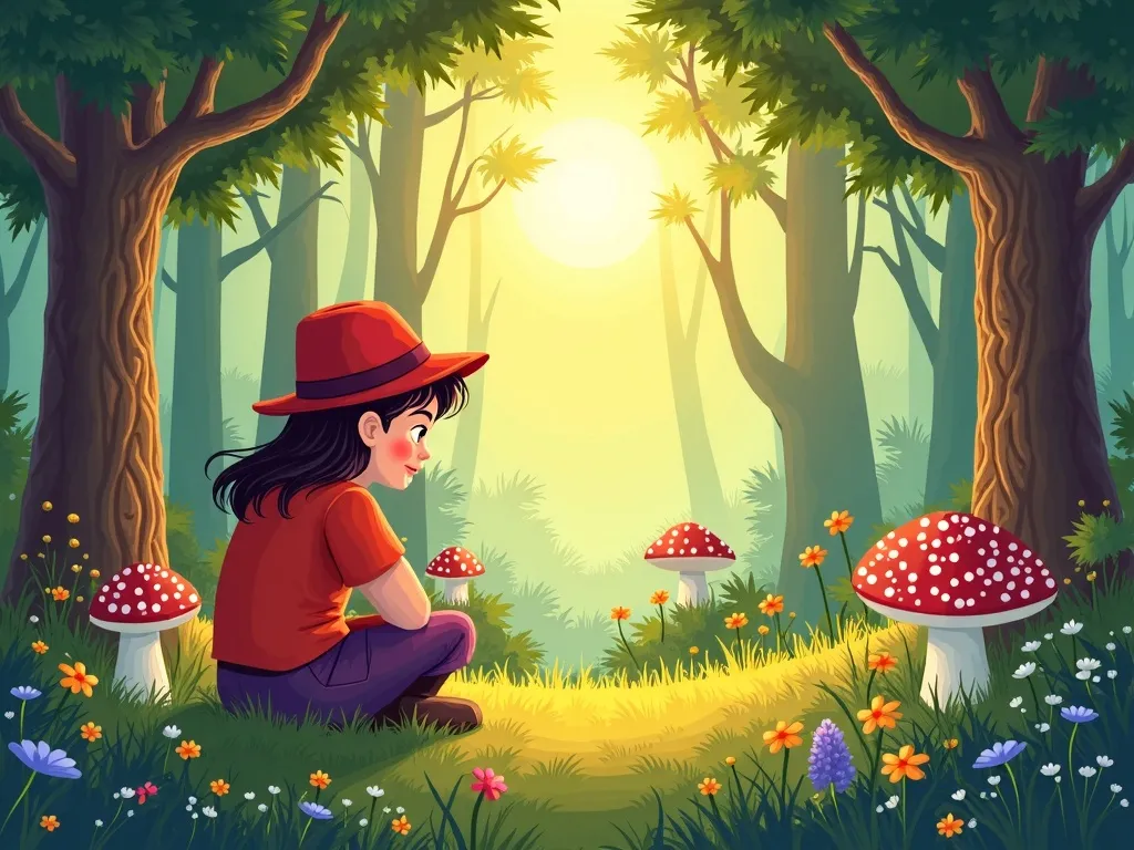 The Crystal Cave Symphony - Scene 3 illustration