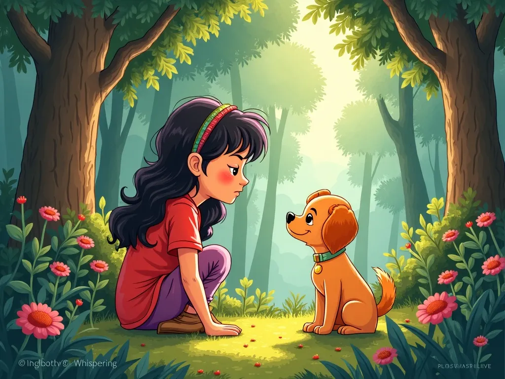 The Crystal Cave Symphony - Scene 4 illustration