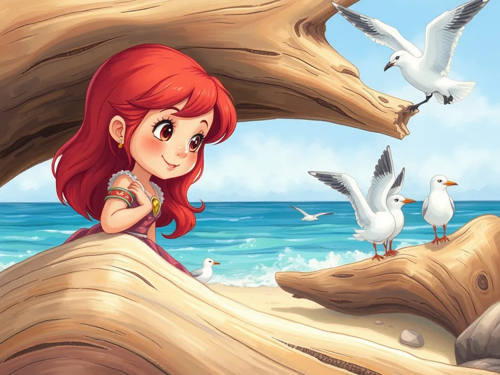 The Curious Fox's Beach Day Adventure