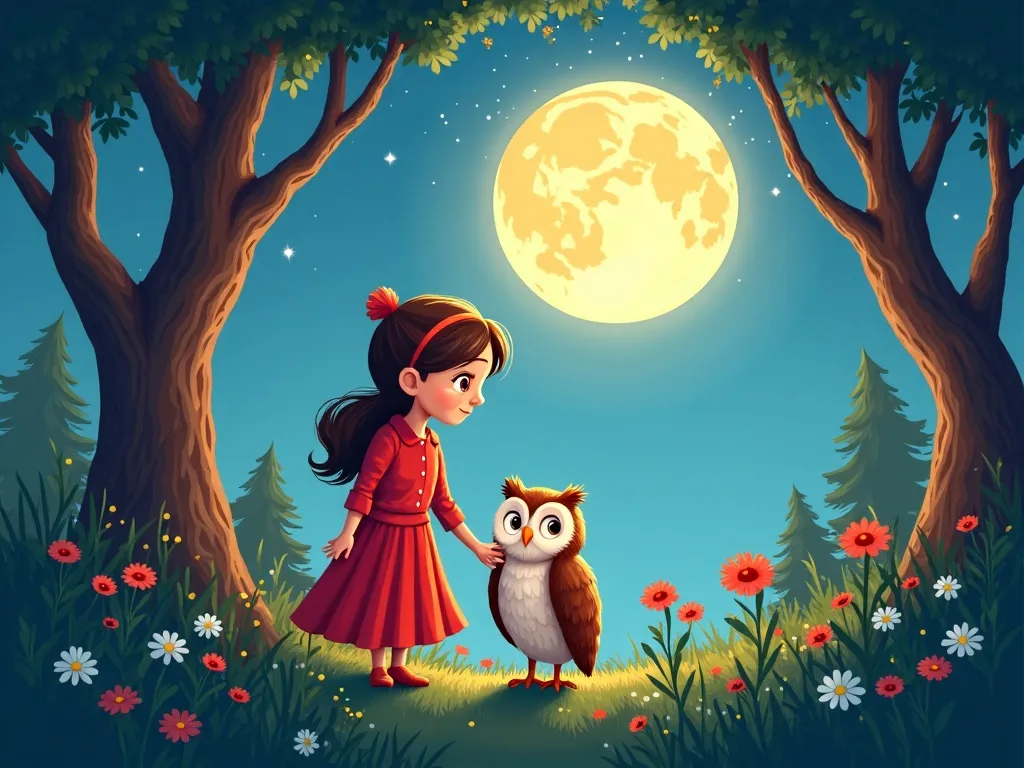 The Curious Fox&#x27;s Garden Discovery - Scene 3 illustration