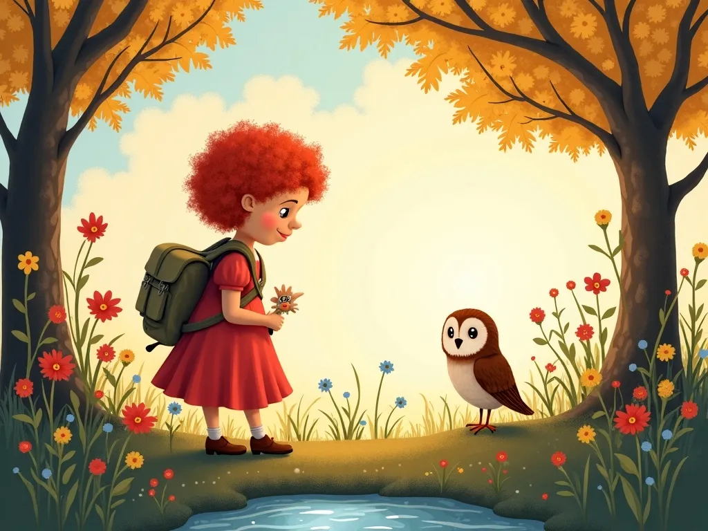 The Curious Fox's Garden Discovery - Scene 6 illustration