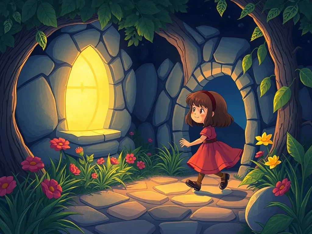 The Curious Puppy's Garden of Questions