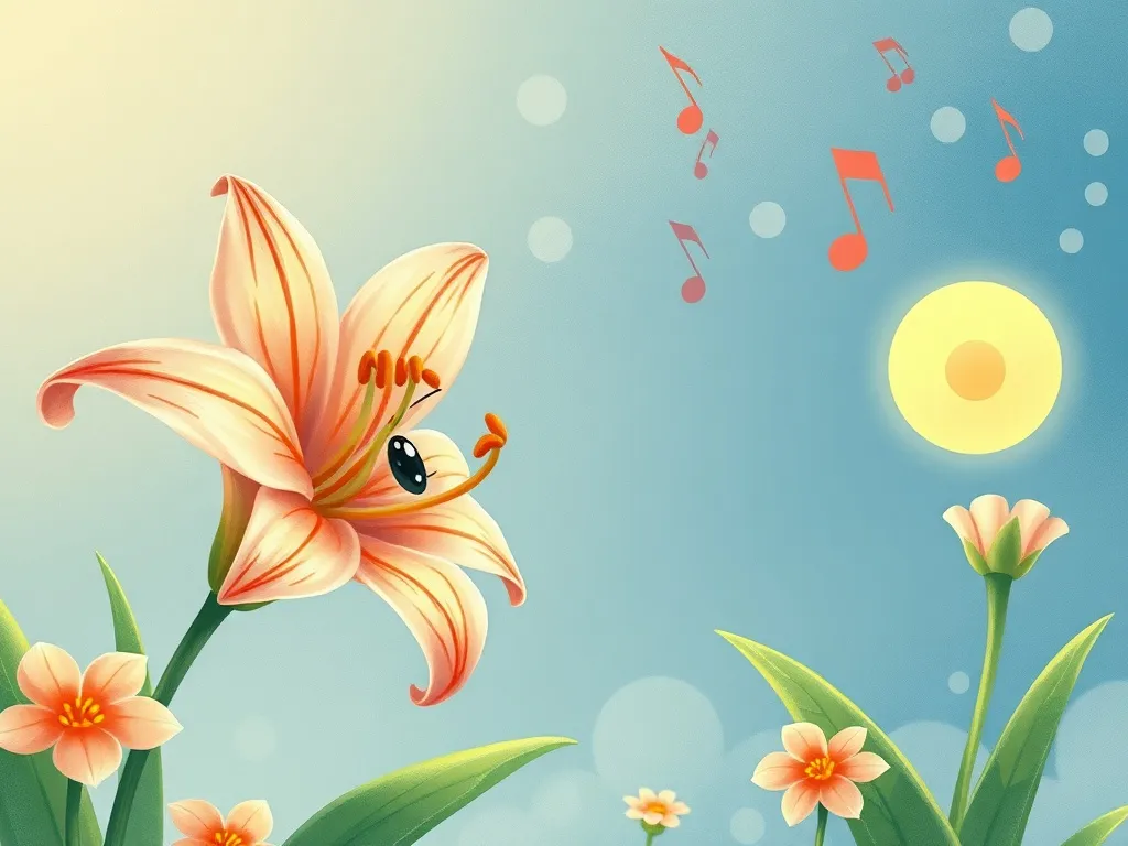 The Dancing Fairy Circle - Lily peering nervously toward distant music