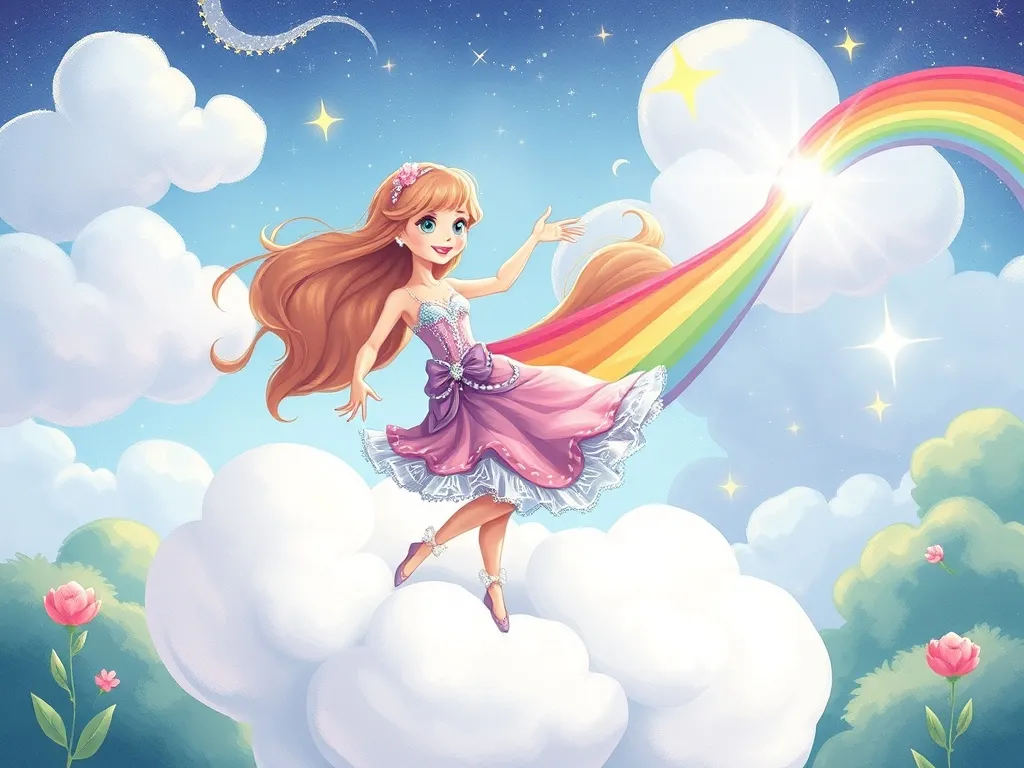 The Dancing Mermaid's Sky-High Adventure
