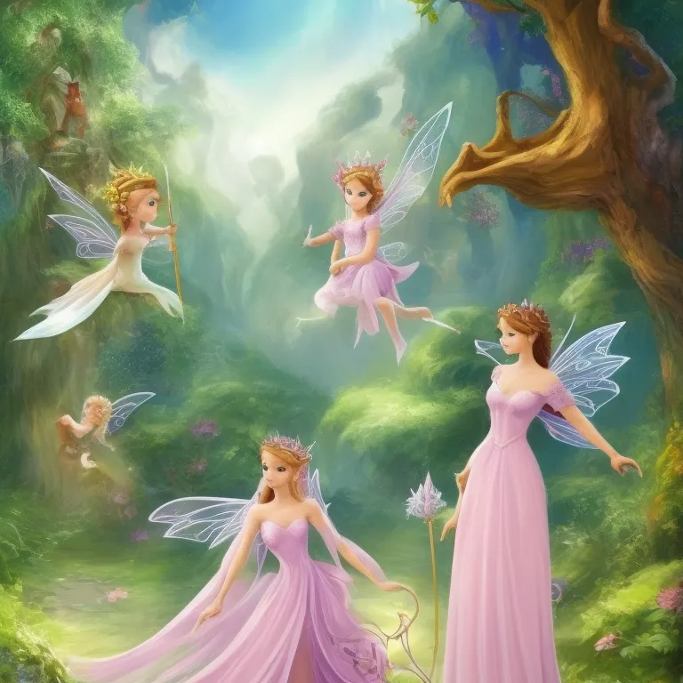 Illustration: Leaving the Enchanted Garden