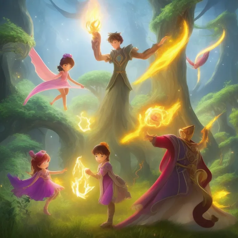 Illustration: The Ancient Tree and the Keeper