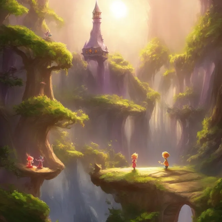 Illustration: The Enchanted Tower