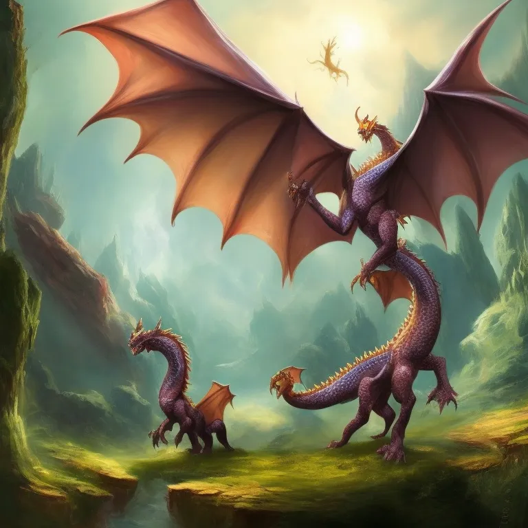 Illustration: Encounter with a Musical Dragon