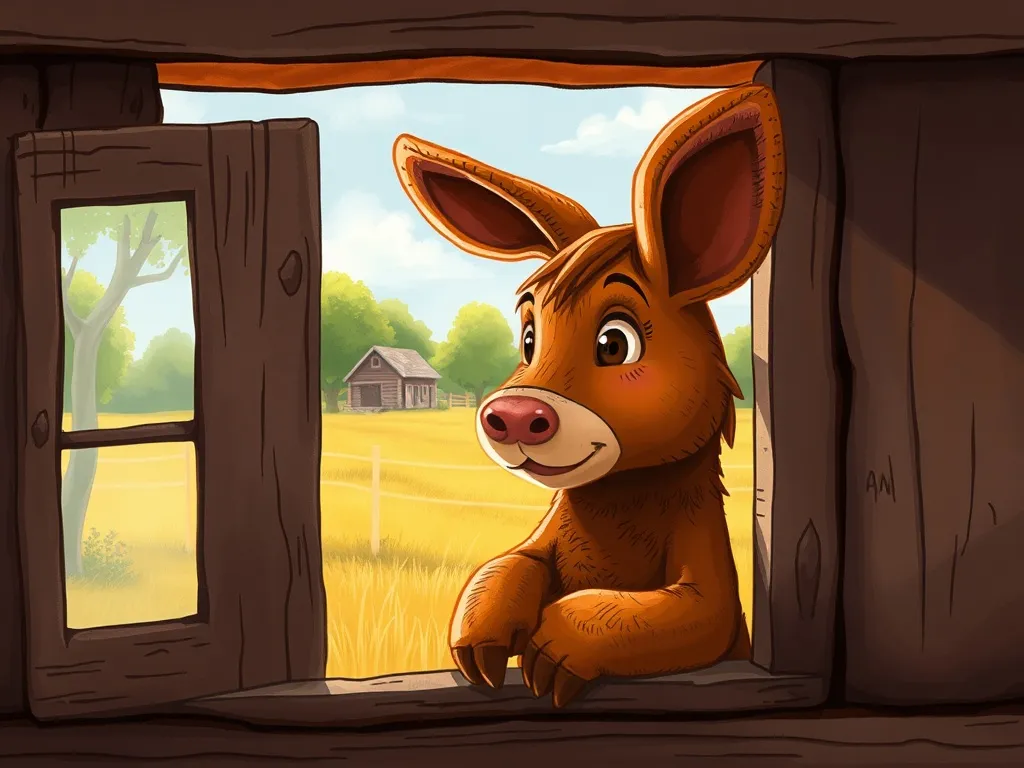 The Fox Who Found a Friend in Feathers