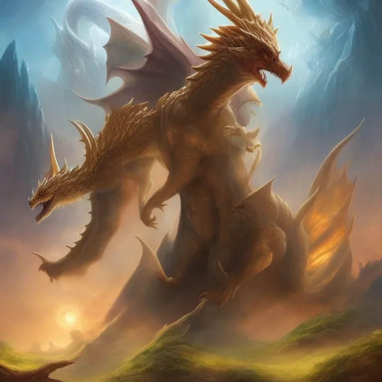 Illustration: The Friendly Dragon Returns
