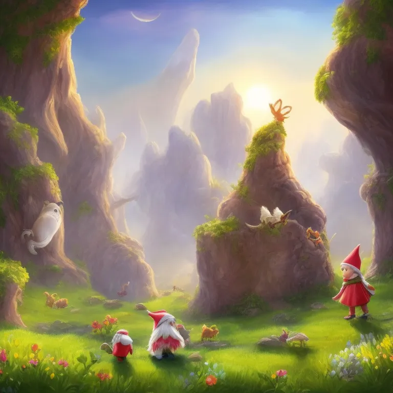 Illustration: The Meadow Beasts Arrive