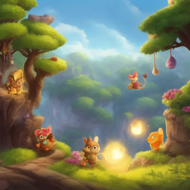 Illustration: Across the Forest Path