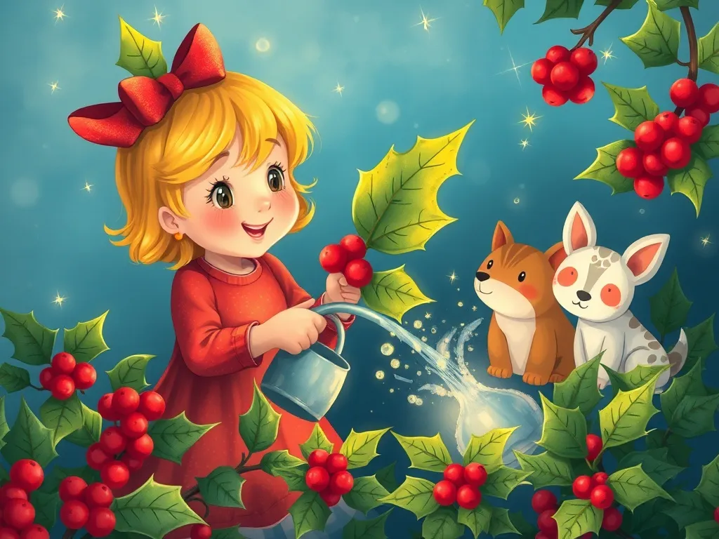 The Hedgehog's Glowing Garden: A Tale of Friendship and Courage