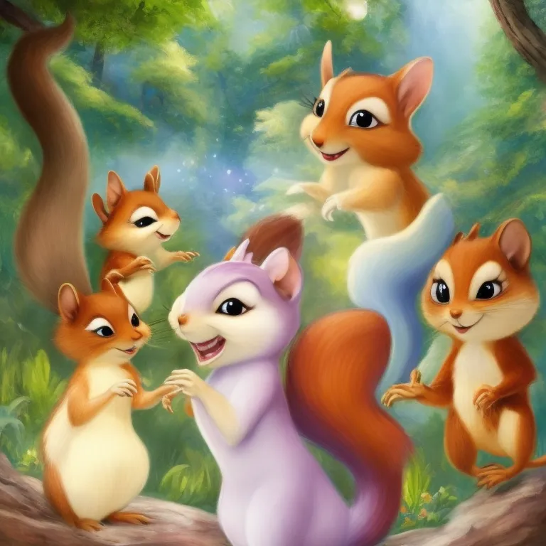 Illustration: The Helpful Chipmunks