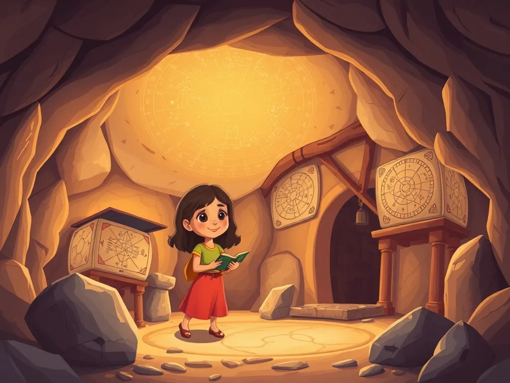 The Jungle's Hidden Truth - Maya discovering the ancient cave observatory with stone star maps