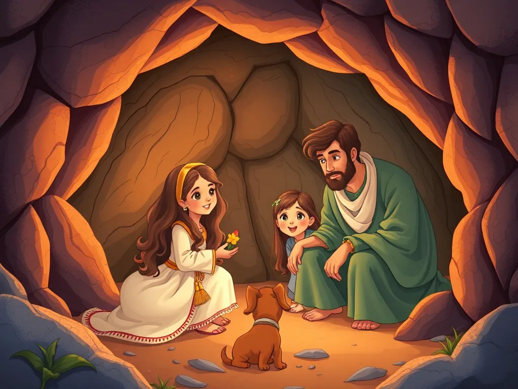 The Jungle's Hidden Truth - Maya reuniting with her parents in the cave chamber