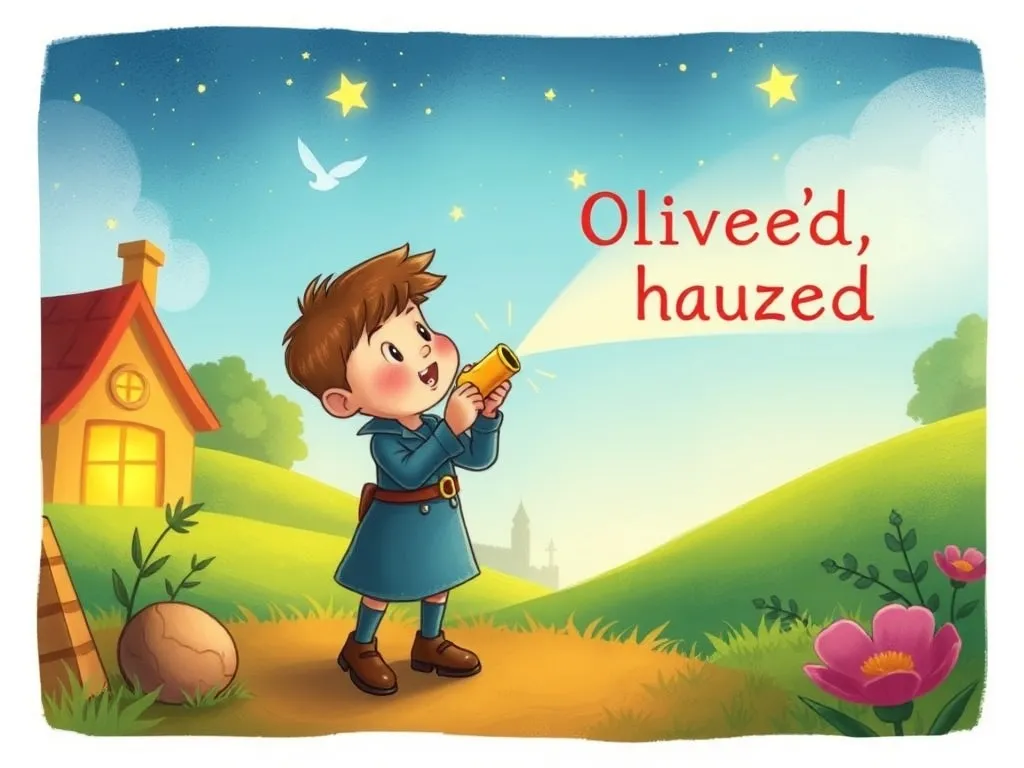 The Keeper of Park Magic - Oliver's whistle glowing with renewed purpose