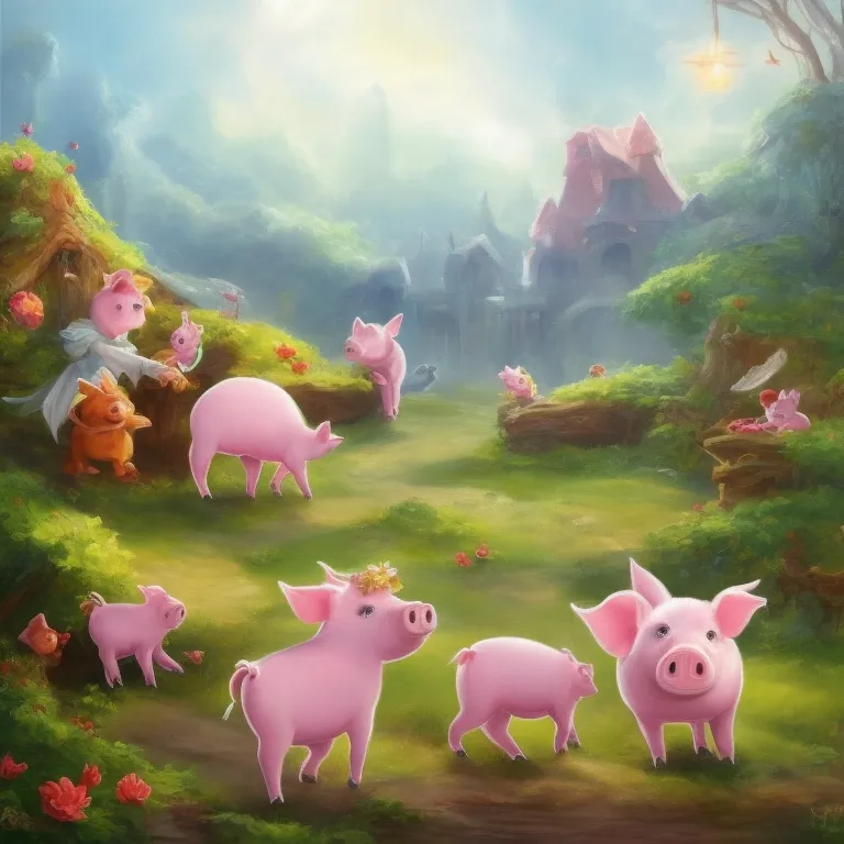 Illustration: The Pigs Make Things Right