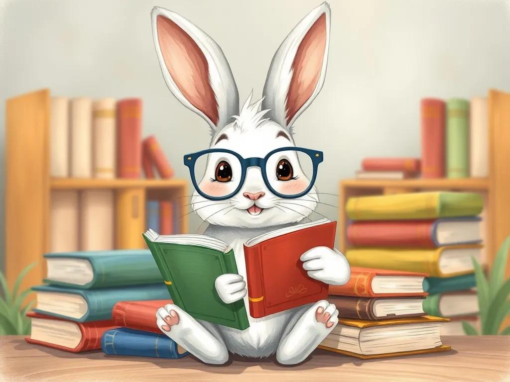 The Library Lighthouse Bunny