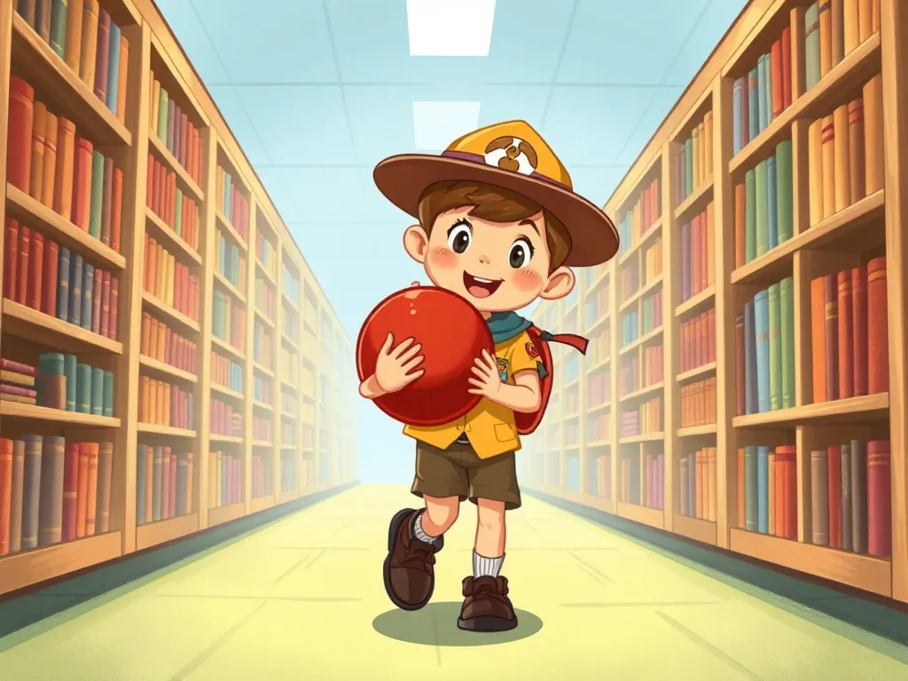 The Library Pup's Greatest Discovery