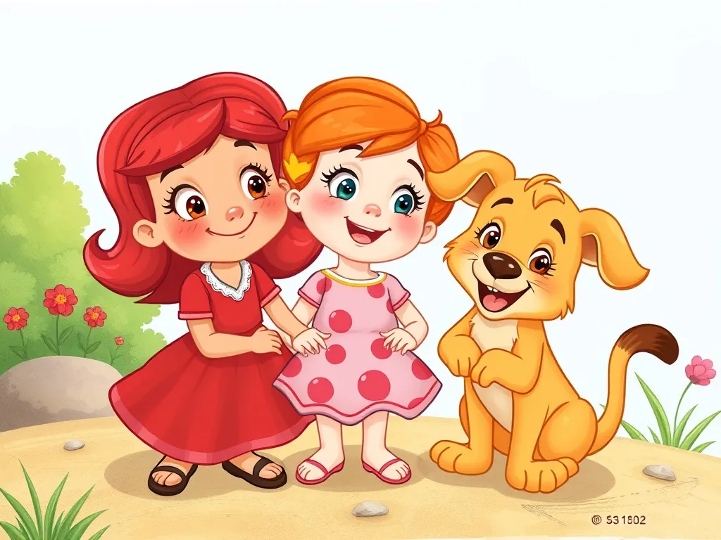 The Lighthouse Fox's Beach Adventure - Ruby, Dot, and Sandy working as team