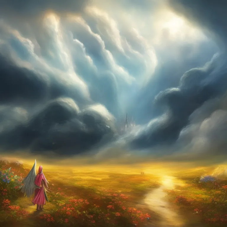 Illustration: The Seedling Stands Firm in the Storm
