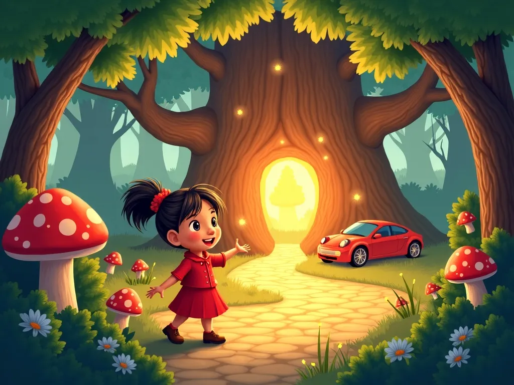 The Melody of the Stream - Scene 2 illustration