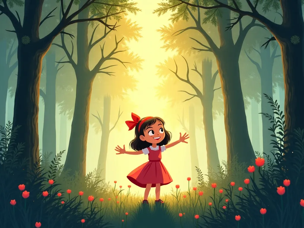 The Melody of the Stream - Scene 4 illustration