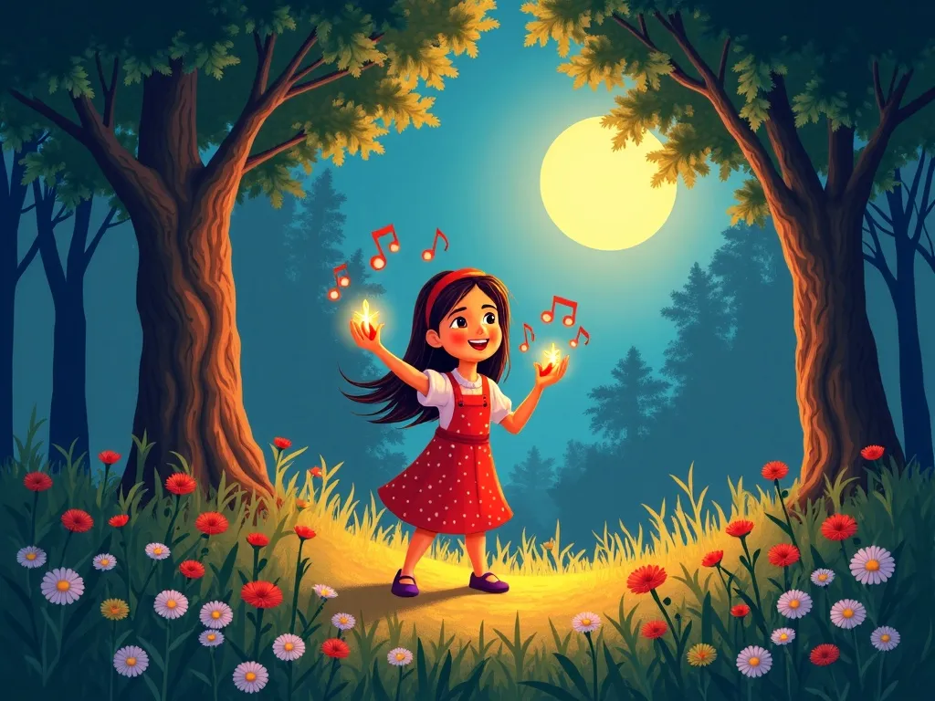 The Melody of the Stream - Scene 5 illustration