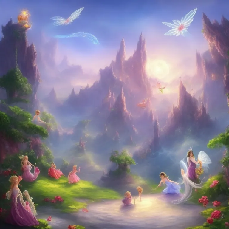 Illustration: Lily and the Fairies Apologize