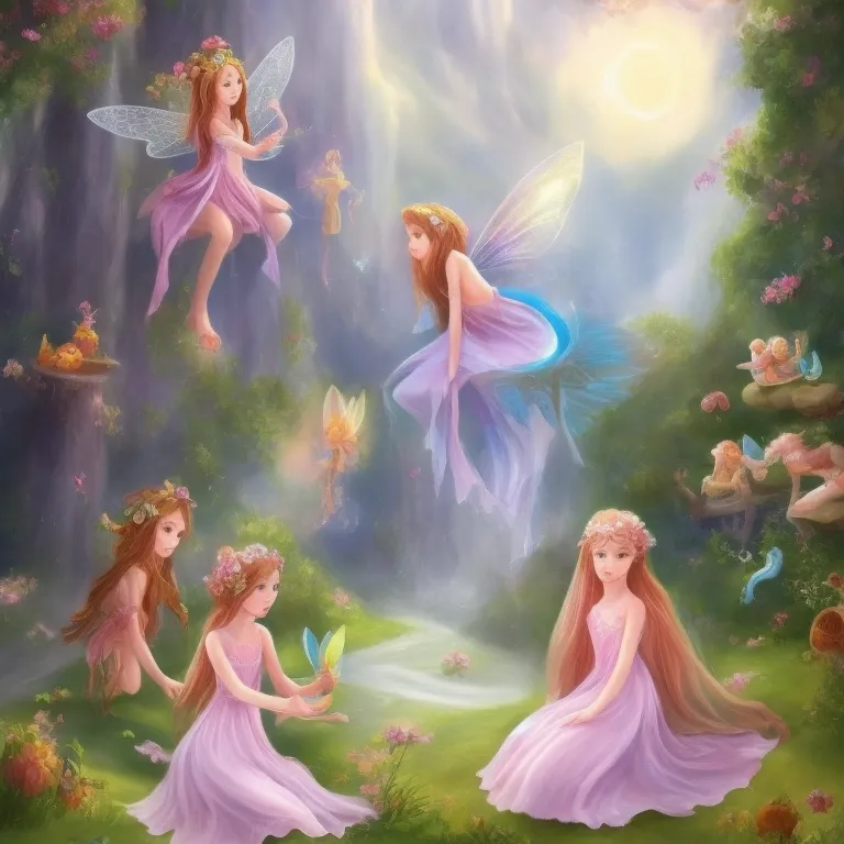 Illustration: The Fairies Make Repairs