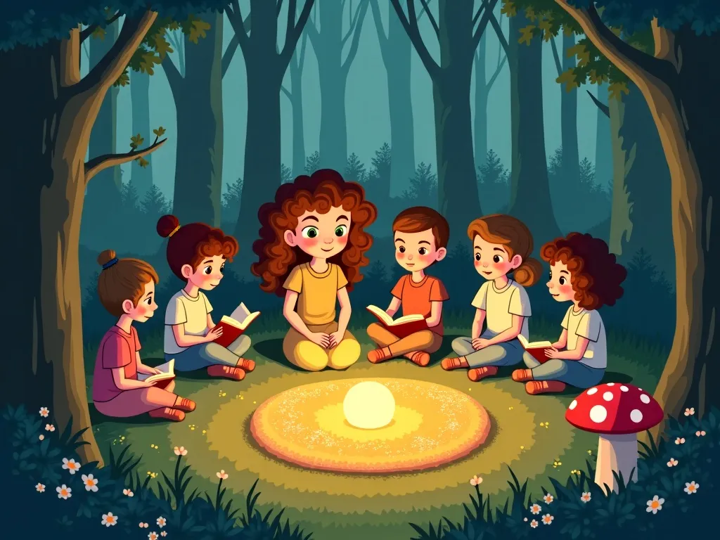 The Moonlight Circle Keeper - Scene 7 illustration