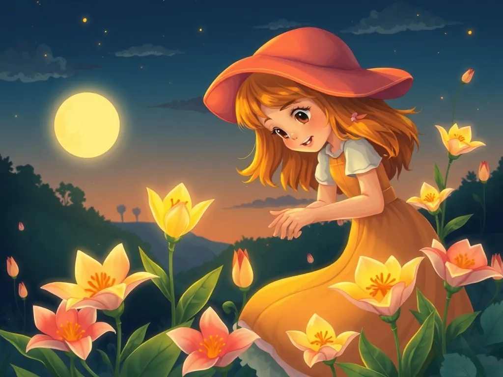 The Moonlight Dance of Lily Petaldew