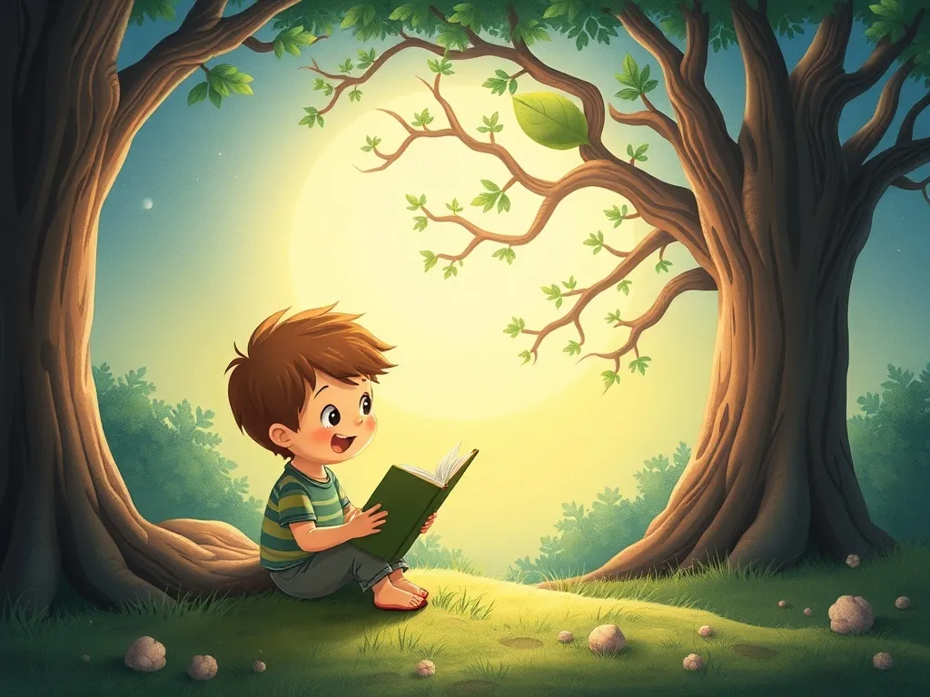 The Moonlit Circle: Bertie Bear's Midnight Question