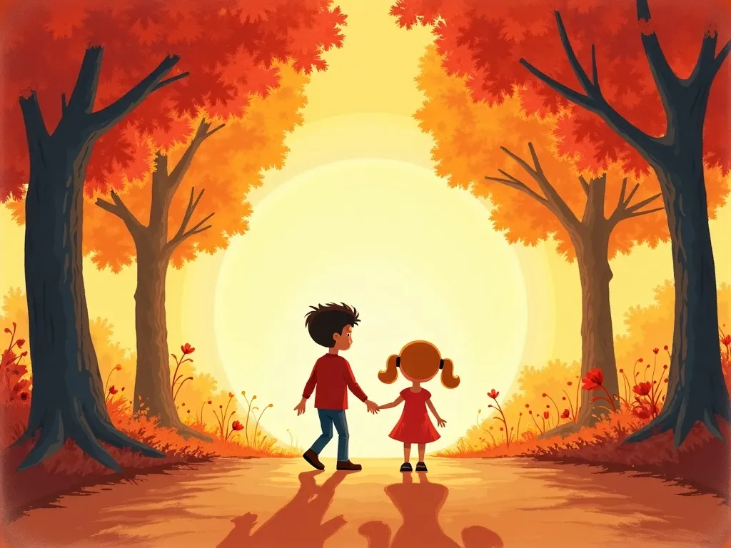 The Mushroom Circle Mystery - Scene 4 illustration