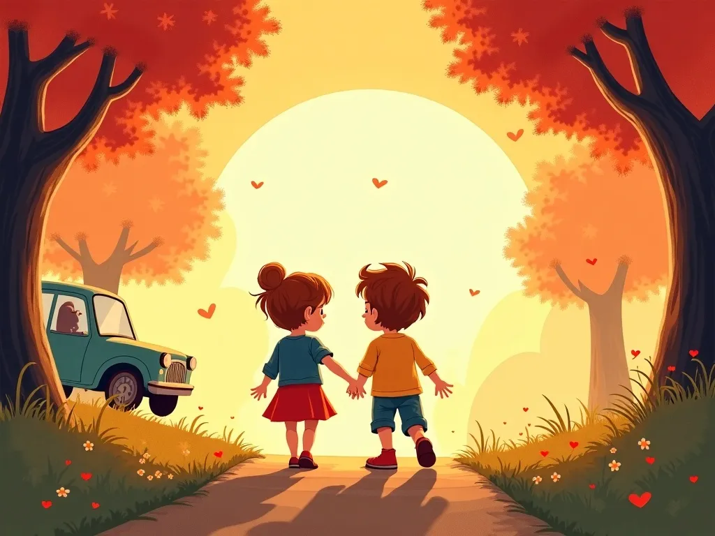 The Mushroom Circle Mystery - Scene 5 illustration