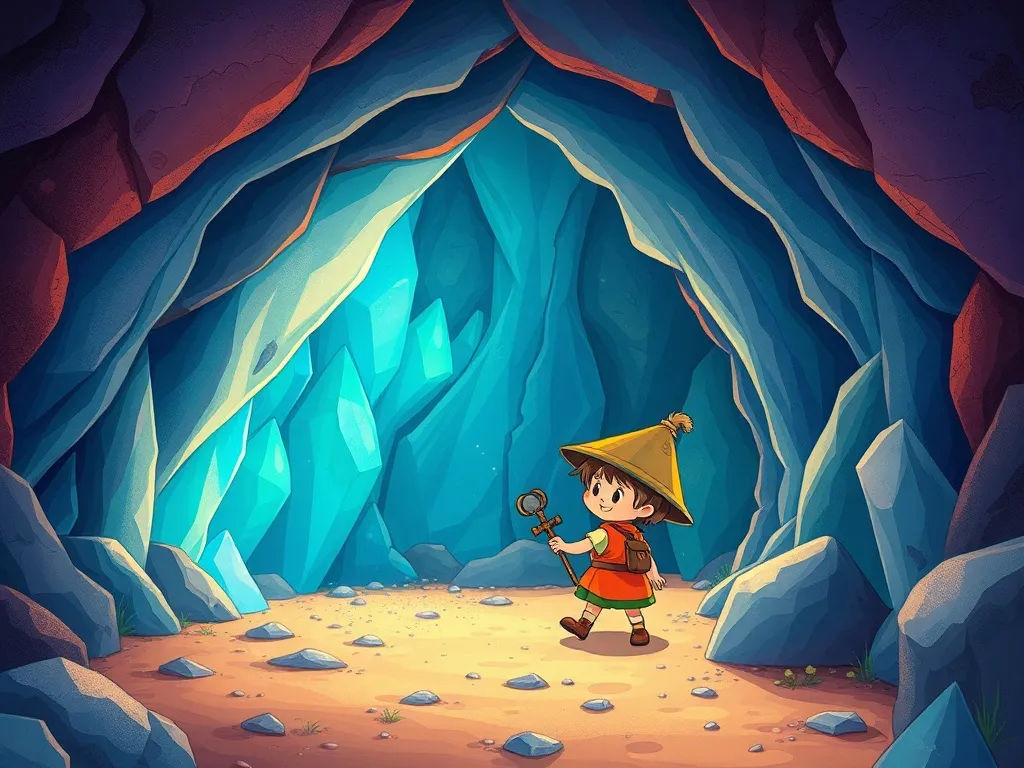 The Musical Crystal Cave - Tiko discovering the magical Crystal Cave entrance