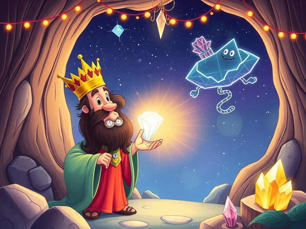 The Musical Crystal Cave - Master Shimmer teaching Tiko crystal magic