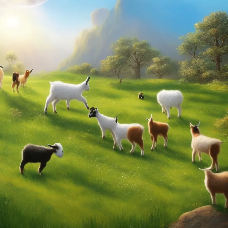 Illustration: The Waiting Baby Goat