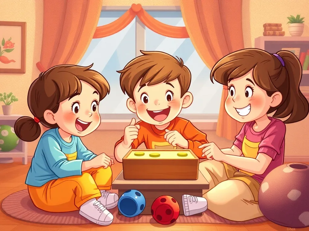 The Park Pup's New Friends - Three friends playing their new game together