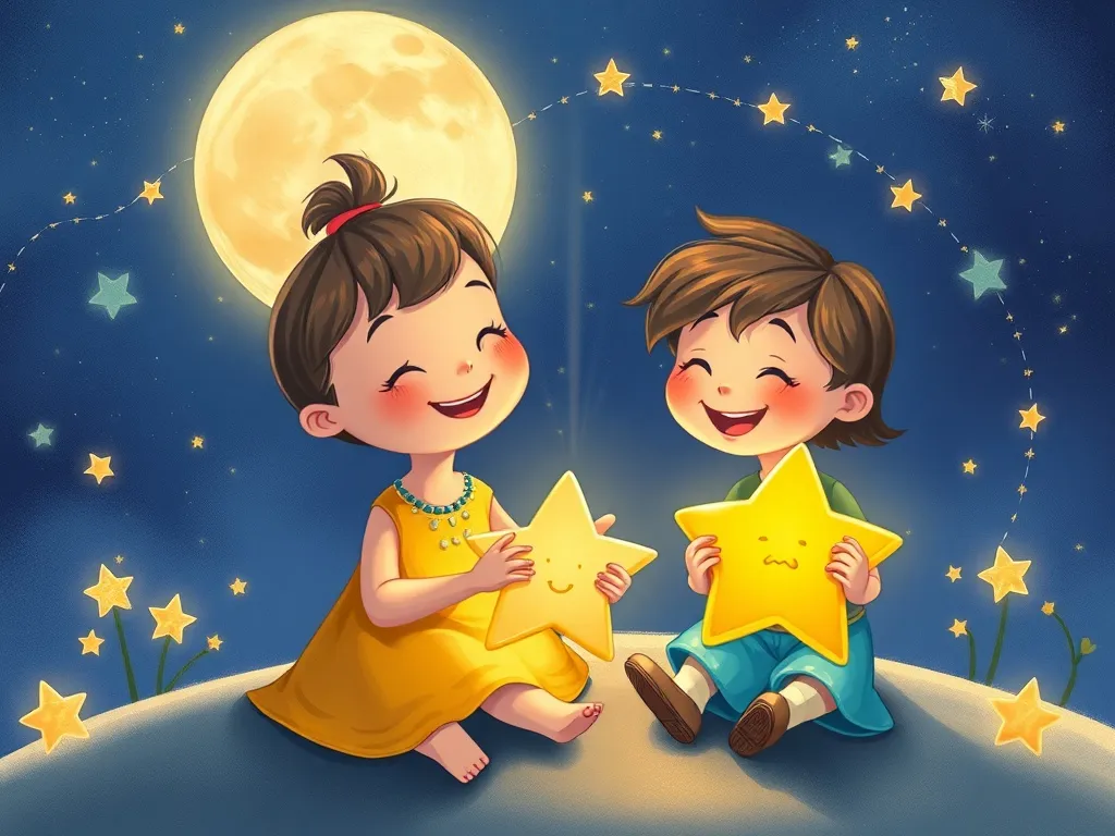 The Phoenix Who Found Her Voice - Luna and Starlight sharing genuine smiles