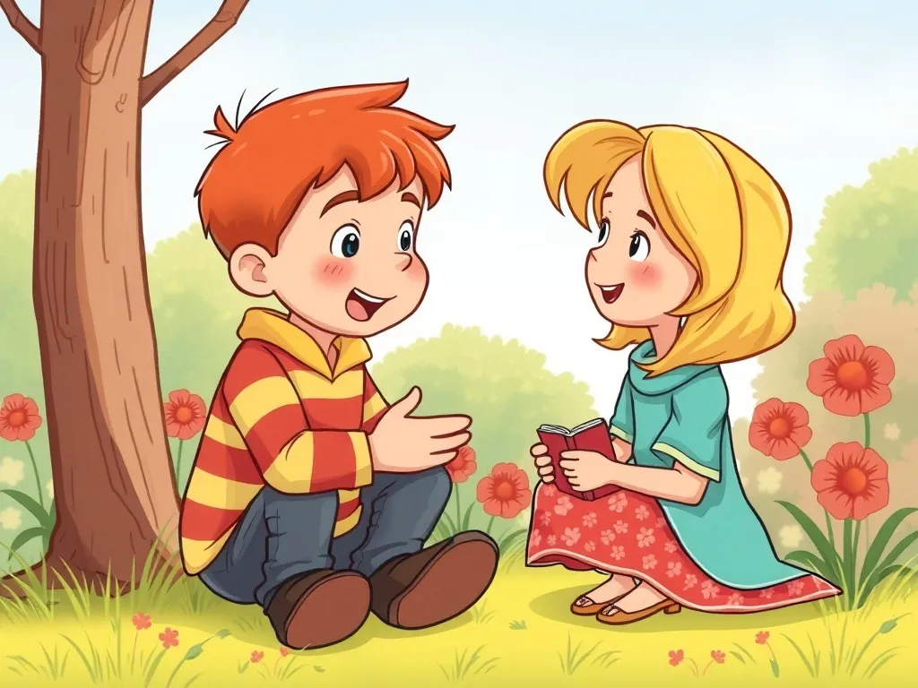 The Playground Promise - Tommy apologizing to Sarah