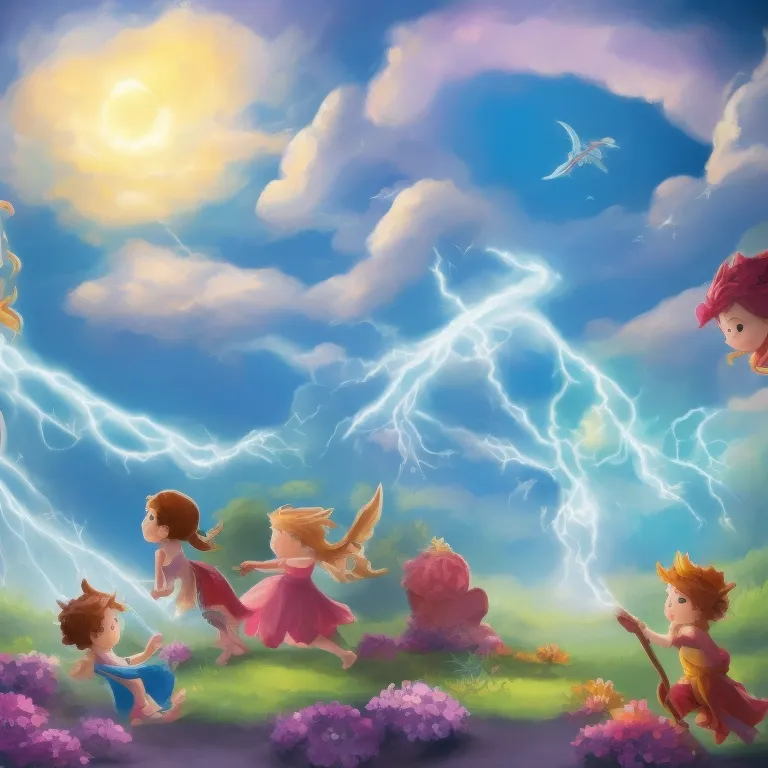 Illustration: The Strong Rain Shower