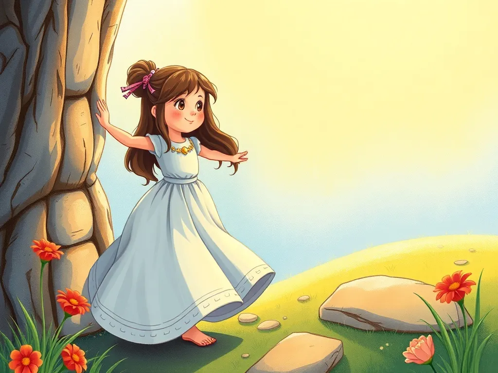 The Prairie Princess and the Playground Challenge - Melody trying the first rungs in flowing dress