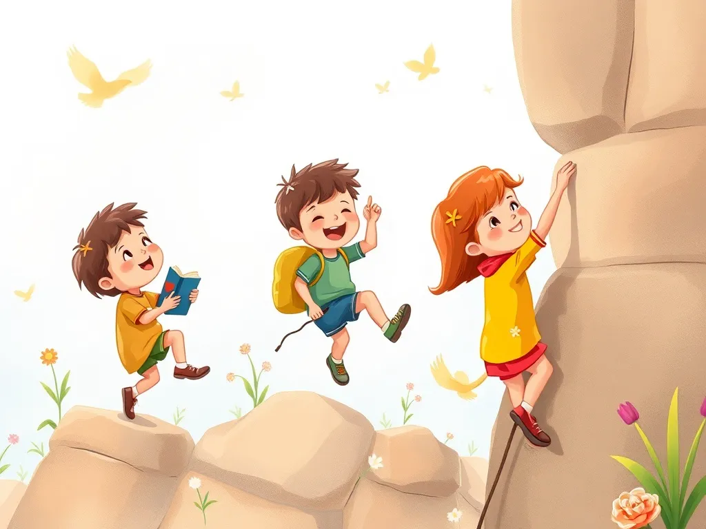 The Prairie Princess and the Playground Challenge - Melody studying friends' climbing movements
