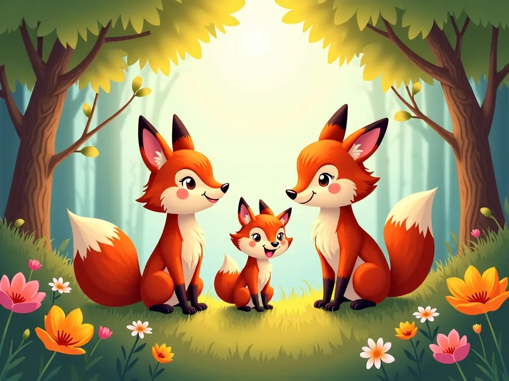 The Quiet Question-Keeper - Happy woodland creatures sharing stories with Pip