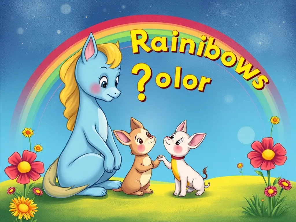 The Rainbow Bridge of Questions - Luna teaching Pip about rainbow question colors
