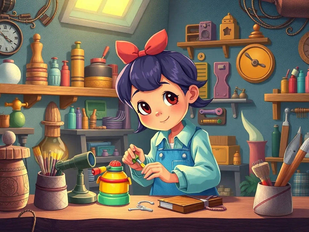 The Rainbow Cat's Invention Workshop