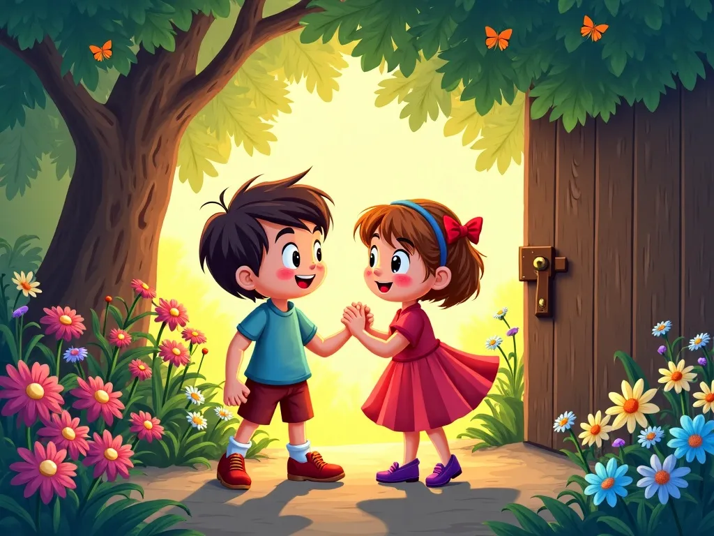 The Secret Garden Keepers - Scene 4 illustration